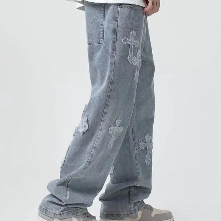 baggy jeans streetwear outfit men