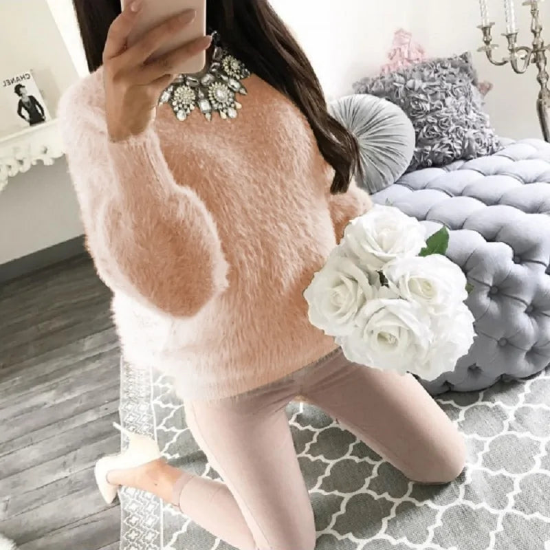 fleece lined sweater women