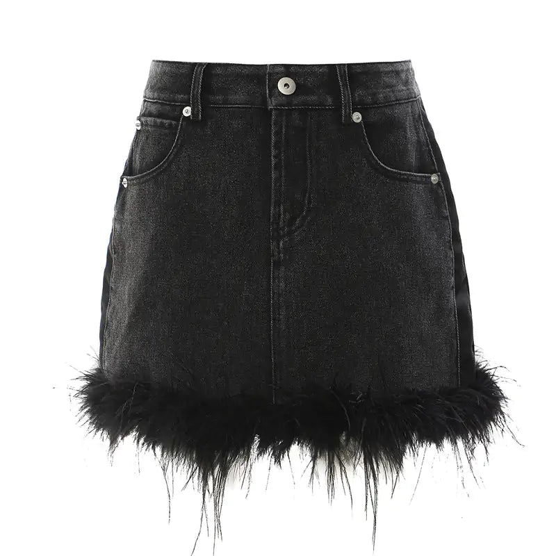 Women Denim Skirt