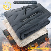 Men Winter Lambswool Sweatpants