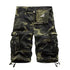 Men Cargo Shorts Men Military