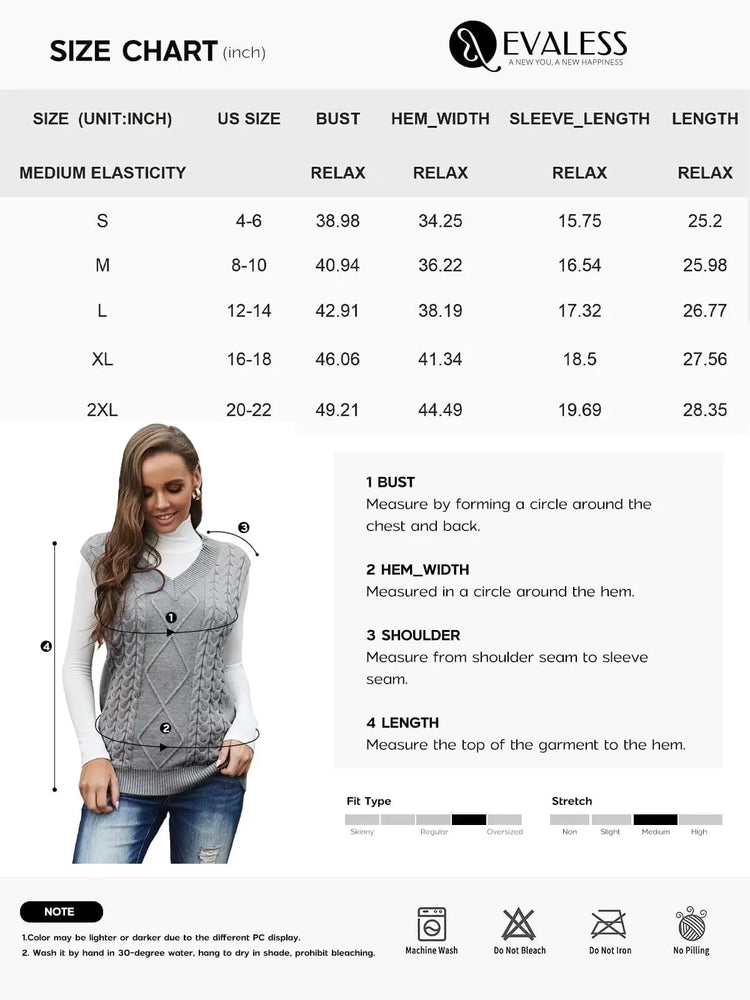 cotton women oversized v neck sleeveless sweater