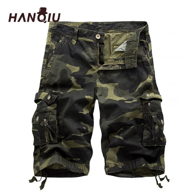 Men Cargo Shorts Men Military
