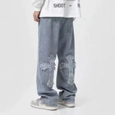 baggy jeans streetwear outfit men