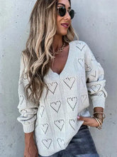 cotton long sleeve women casual solid color sweater