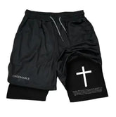 Men Christian Athletic Shorts