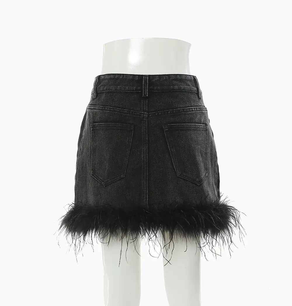 Women Denim Skirt