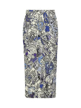 Women Abstract Pleated Skirt