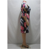 maxi women autumn printed bodycon dress