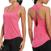 running yoga sleeveless shirts