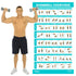 Vive Total Body Dumbbell Guide - Laminated Workout Poster