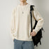 Men Twist Weave Round Neck Sweater