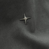 Men Suede Reflective Striped Tshirt