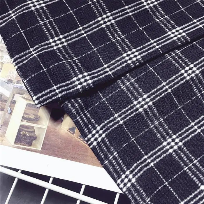 Women Plaid Wrap Skirt