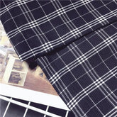 Women Plaid Wrap Skirt