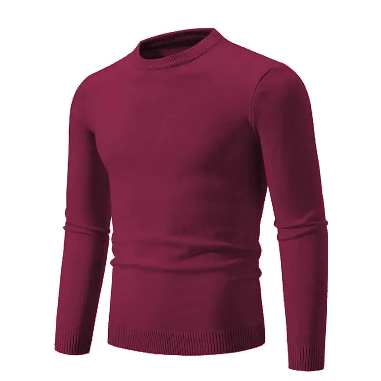Men Elastic Slim Fit Sweater