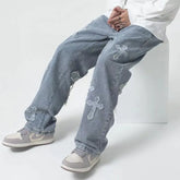 baggy jeans streetwear outfit men