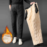 Men Winter Lambswool Sweatpants