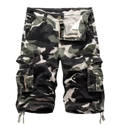 Men Cargo Shorts Men Military