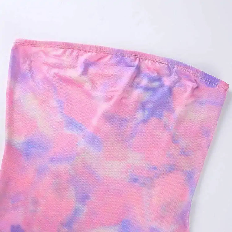 midi women bianca strapless mini dress