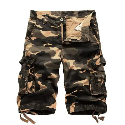 Men Cargo Shorts Men Military