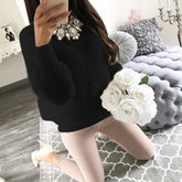 fleece lined sweater women