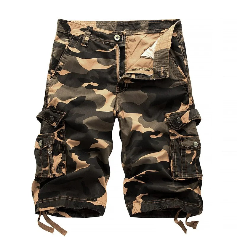 Men Cargo Shorts Men Military