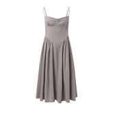 casual women sleeveless dress