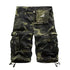 Men Cargo Shorts Men Military