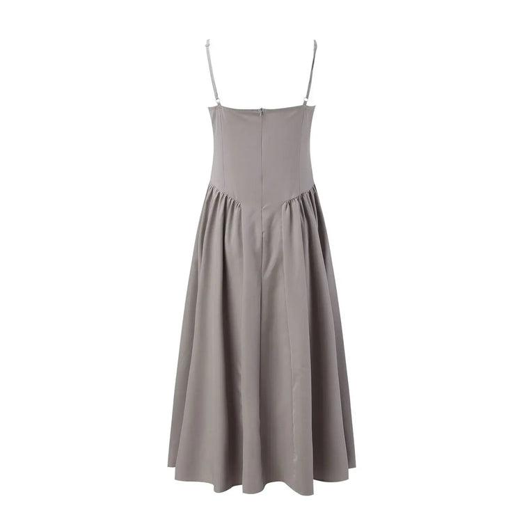 casual women sleeveless dress