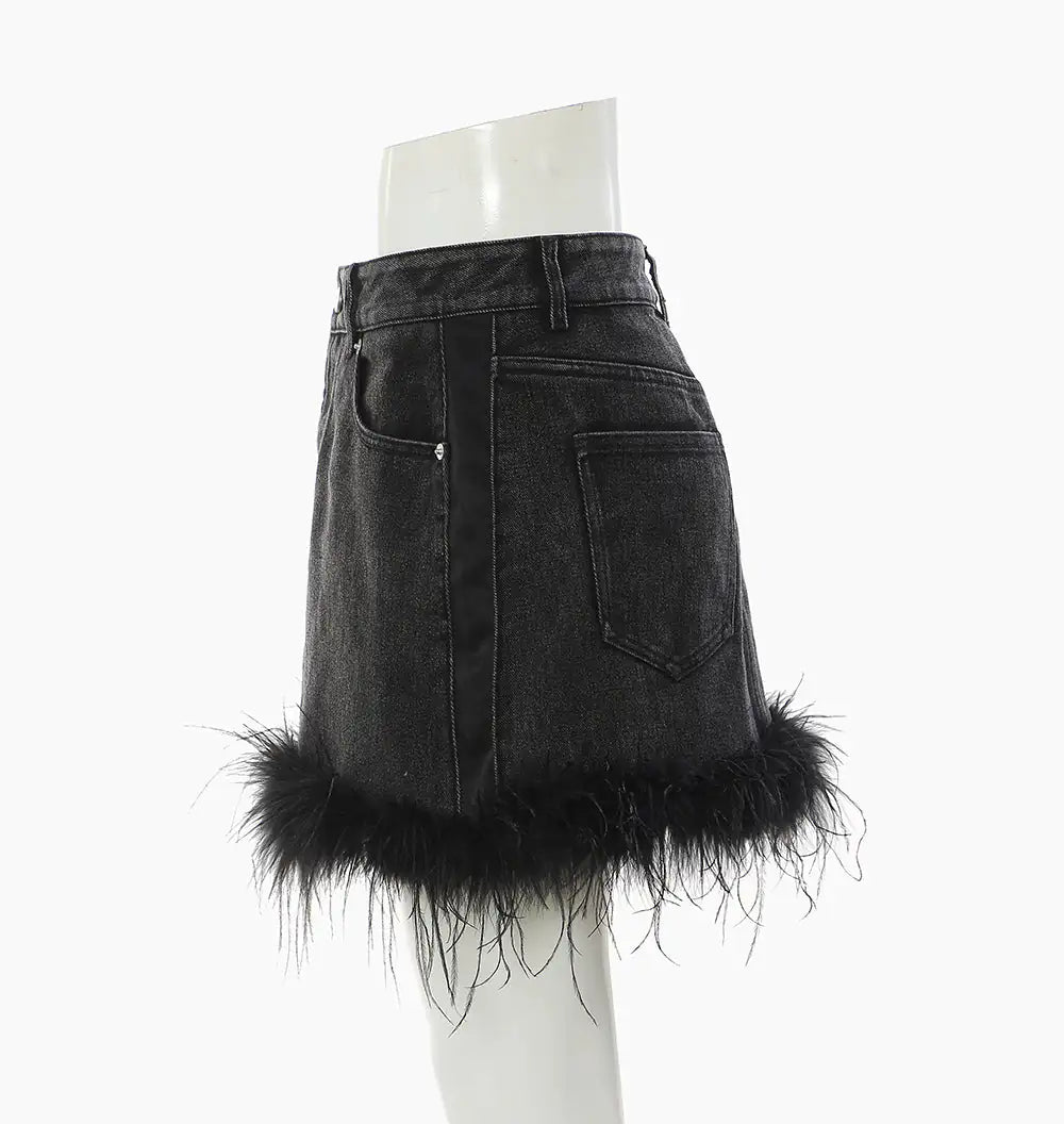 Women Denim Skirt