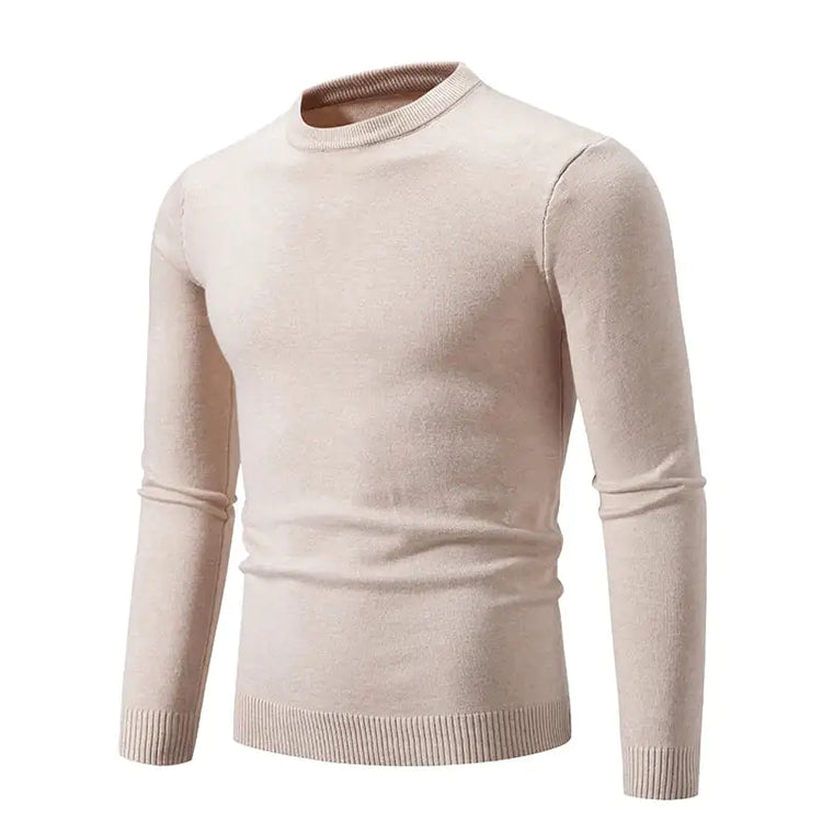Men Elastic Slim Fit Sweater