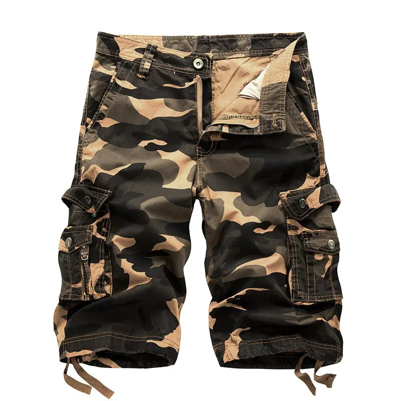 Men Cargo Shorts Men Military