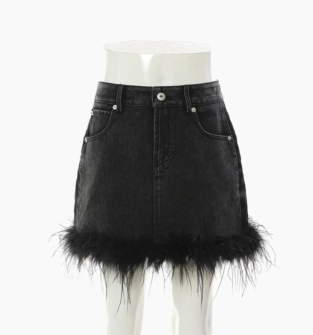 Women Denim Skirt