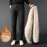 Men Winter Lambswool Sweatpants
