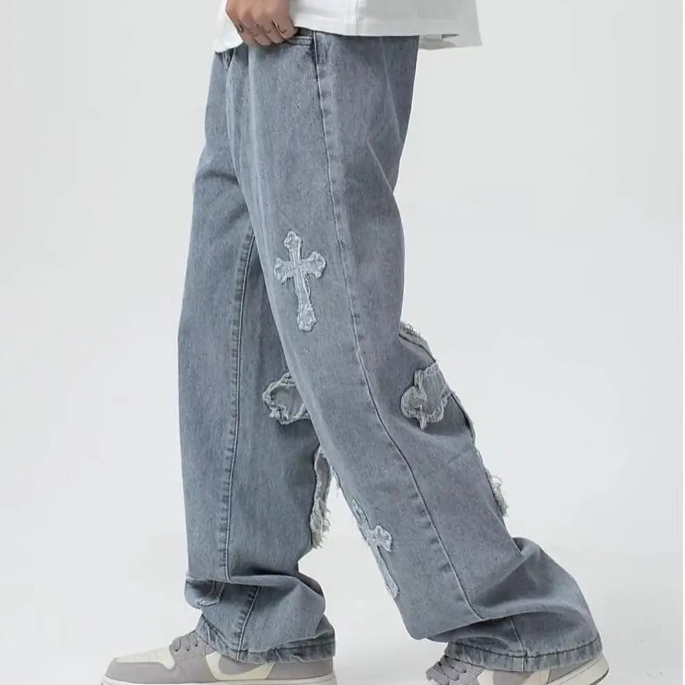 baggy jeans streetwear outfit men