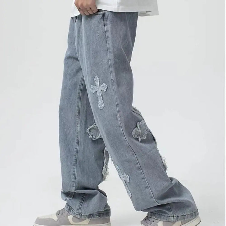 baggy jeans streetwear outfit men