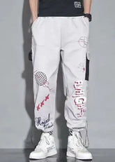 men trousers harem slim fit