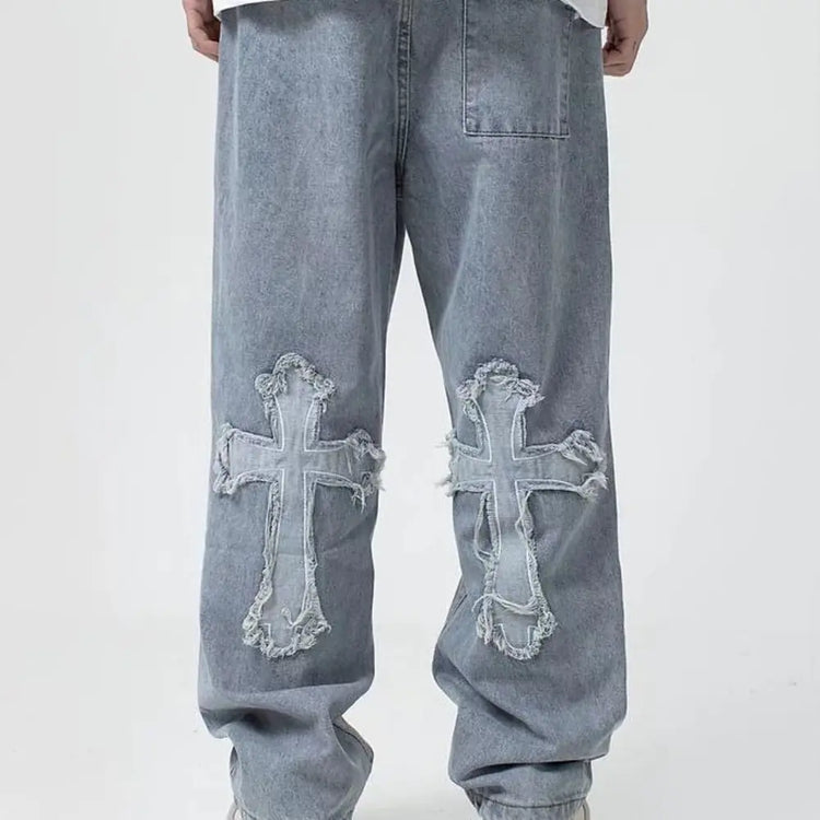 baggy jeans streetwear outfit men