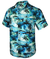 Men Short Sleeve Button Down Casual Summer Shirts