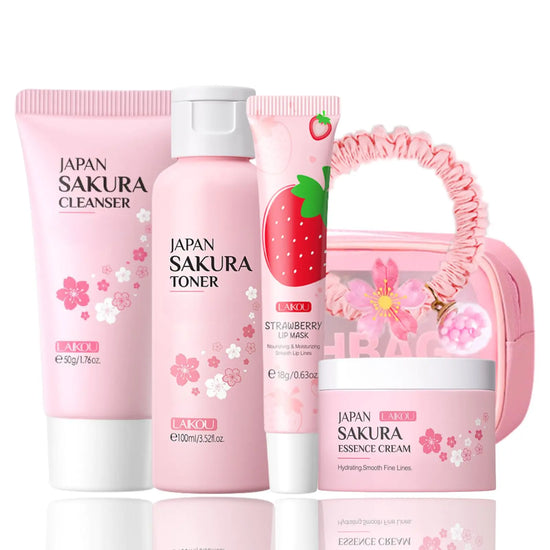 Cherry Blossom Youth Skincare Kit - 6 Piece Set