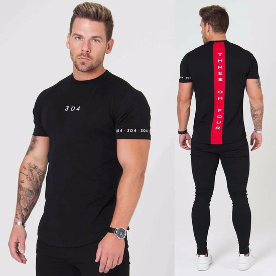 Tees Men Clothing Fitness