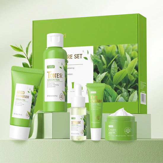 Green Tea 5-Piece Facial Care Set