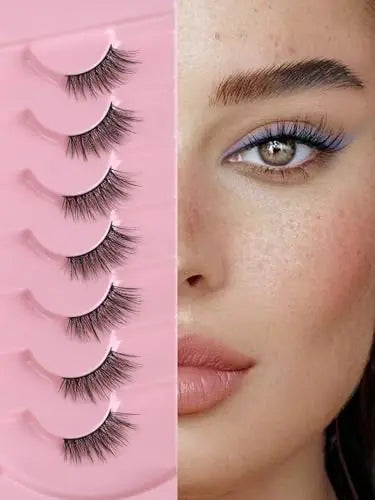 Soft Wispy Half Lashes 14mm Cat Eye