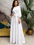 women autumn casual sashes dress