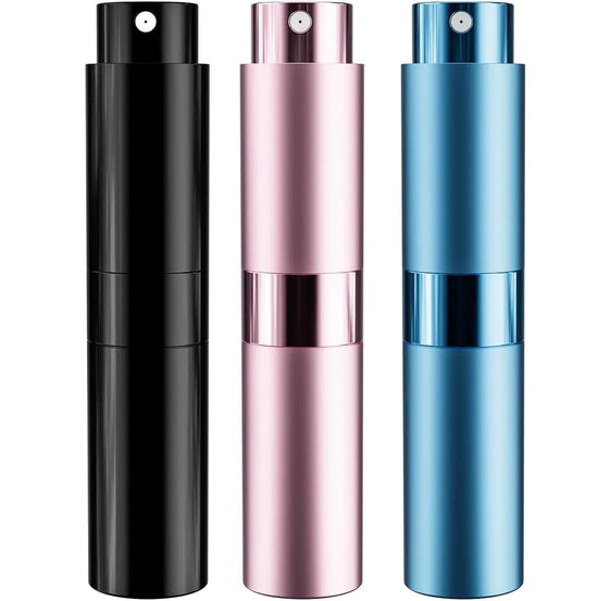 IKSKEY Compact Perfume Sprayer 3-Pack, 8ML